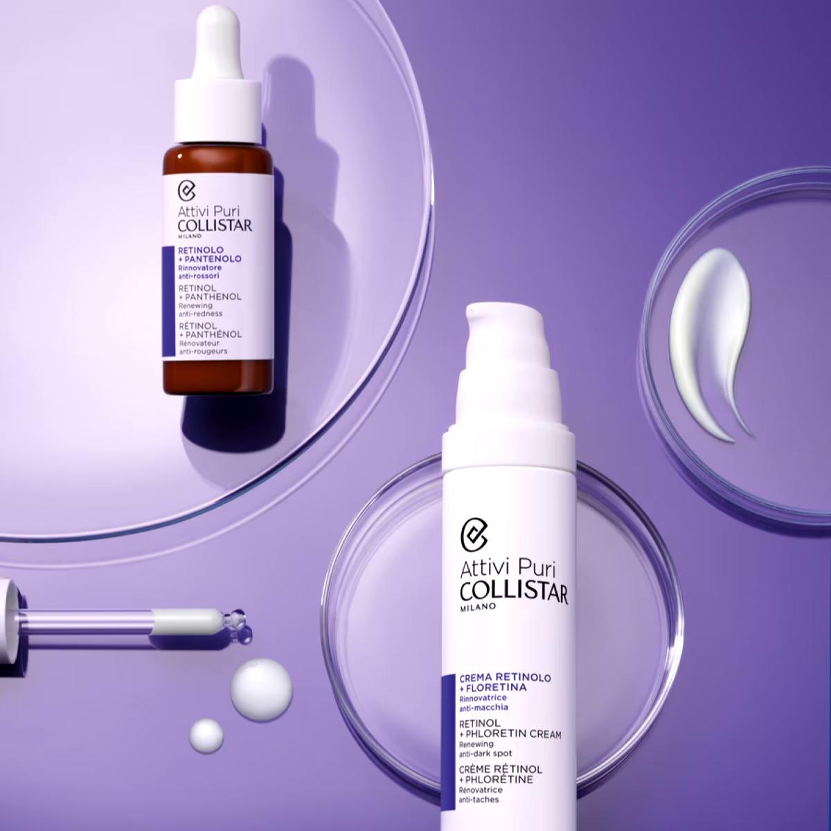 Collistar cleansing cream Attivi Puri Retinol + Phlorentin