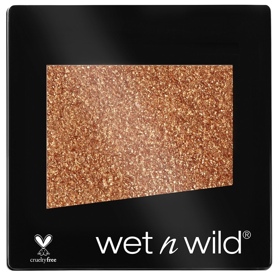 wet n wild Color Icon Eyeshadow Glitter Single,Brass, Brass