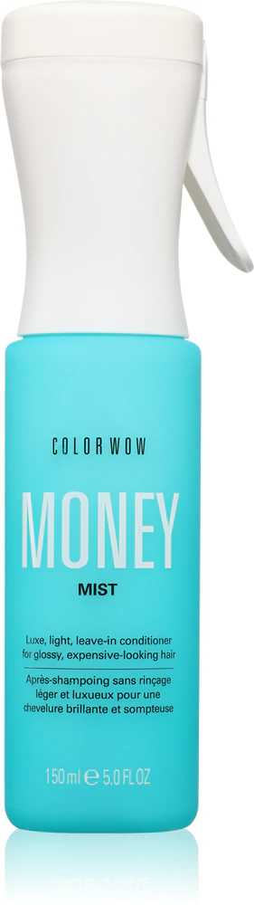 Color WOW Money Mist leave-in moisturizing conditioner in spray for thermal styling of hair