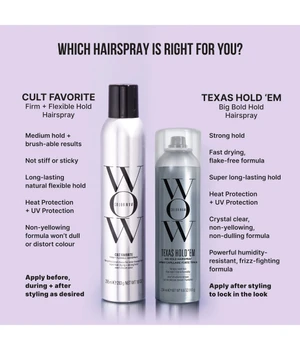 Color WOW Texas Hold 'em Big Hold Hairspray