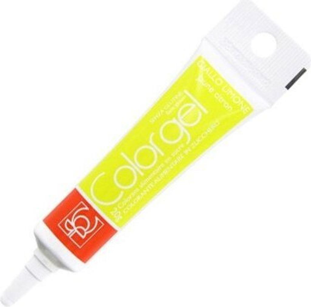 Modecor Italiana Srl Colorgel Giallo Limone - Gel dye yellow 20g - Modecor