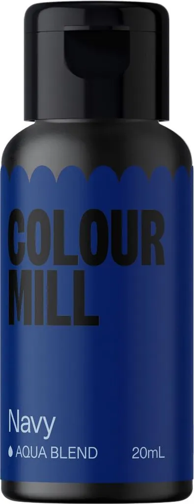 Color Mill Aqua Blend Food Coloring Navy 20 ml