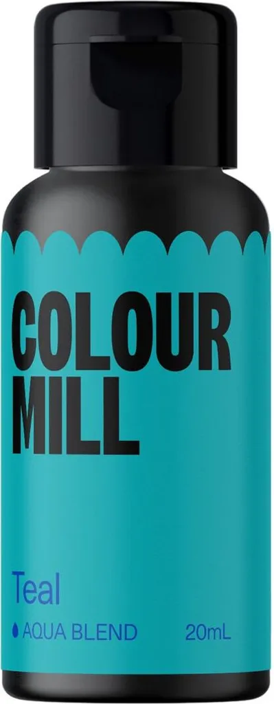Color Mill Aqua Blend Food Coloring Teal 20 ml
