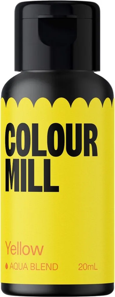 Color Mill Aqua Blend Food Coloring Yellow 20 ml