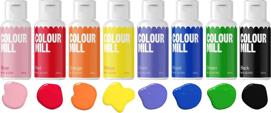 Colour Mill Oil Food Colouring Bakeryteam Edition 8 x 20ml