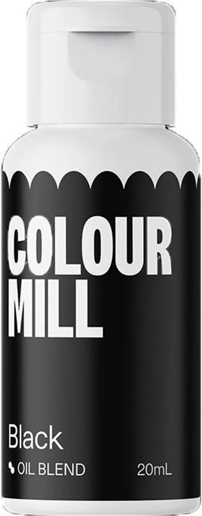 Color Mill Oil Food Coloring Black, 20 ml