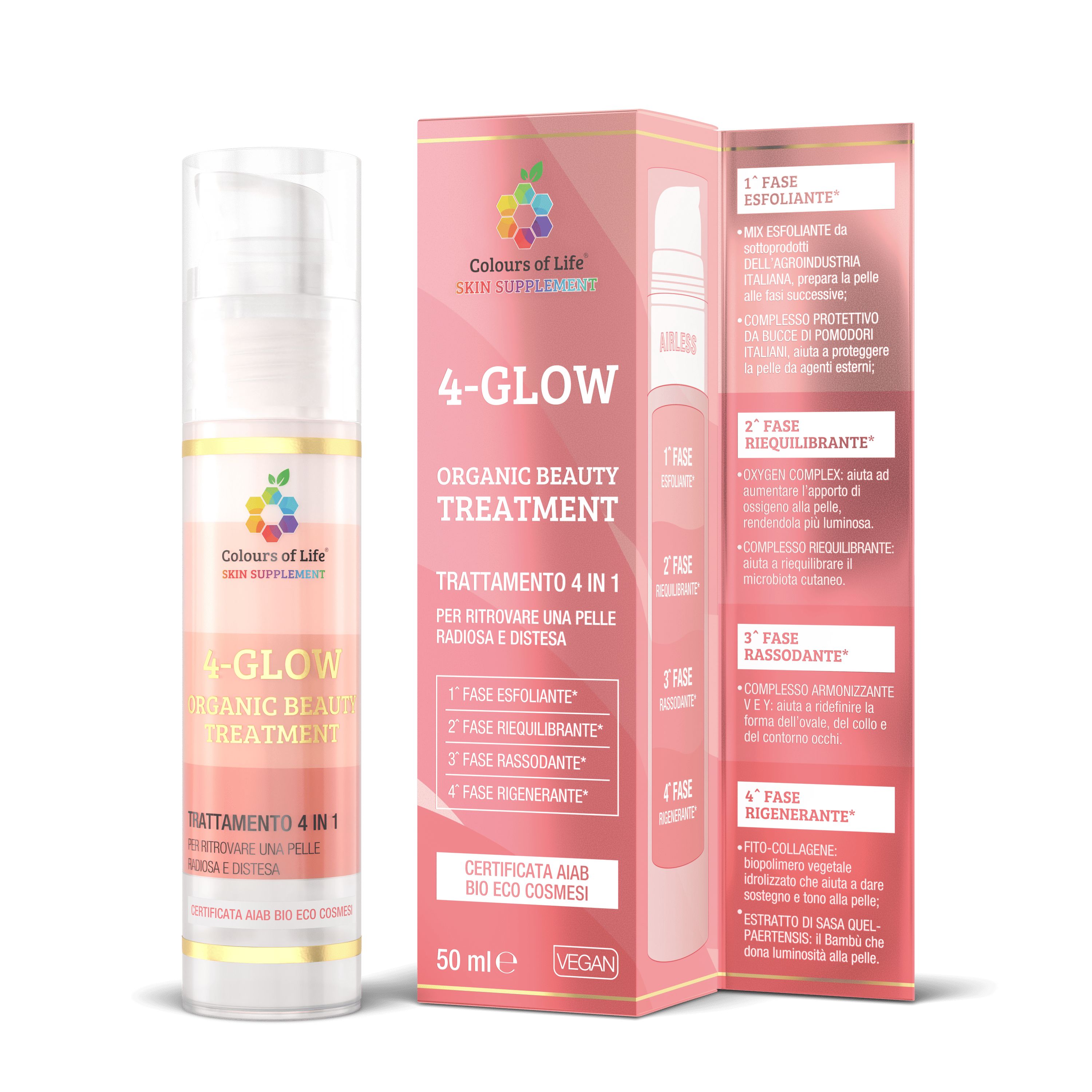 Colors Of Life 4 glow organic beauty treatment 50 ml