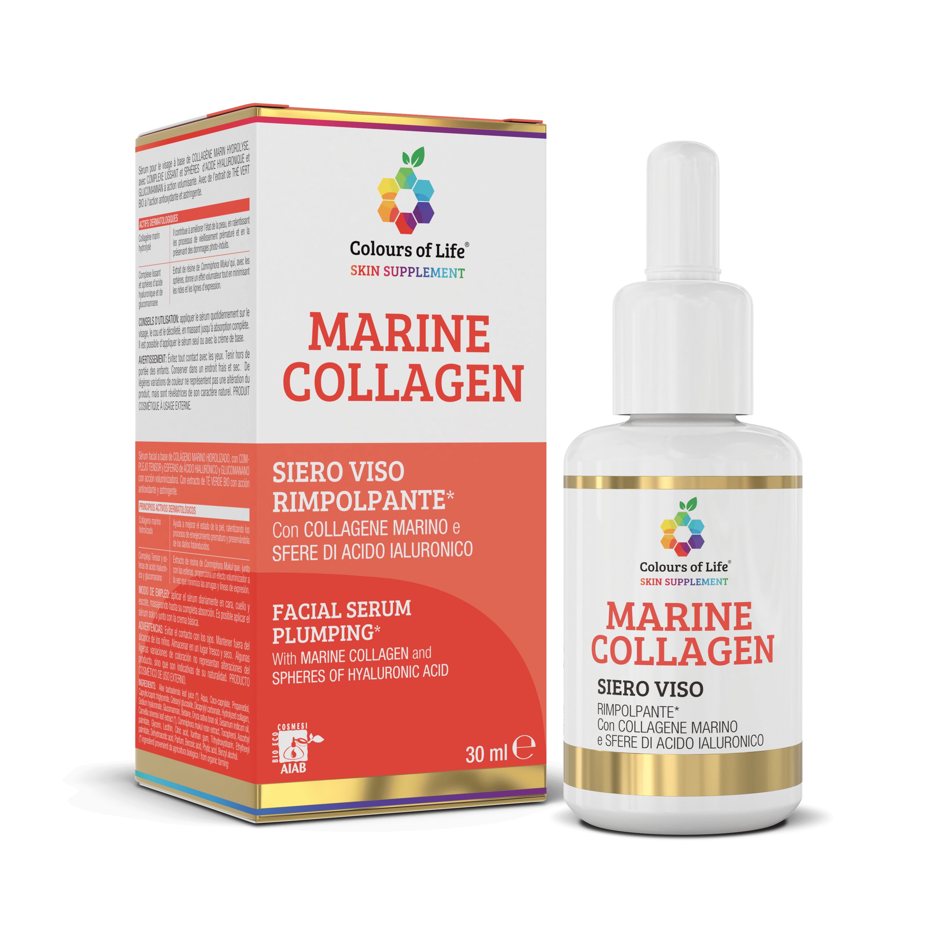 Colours of Life Face Serum Marine Collagen 30 ml