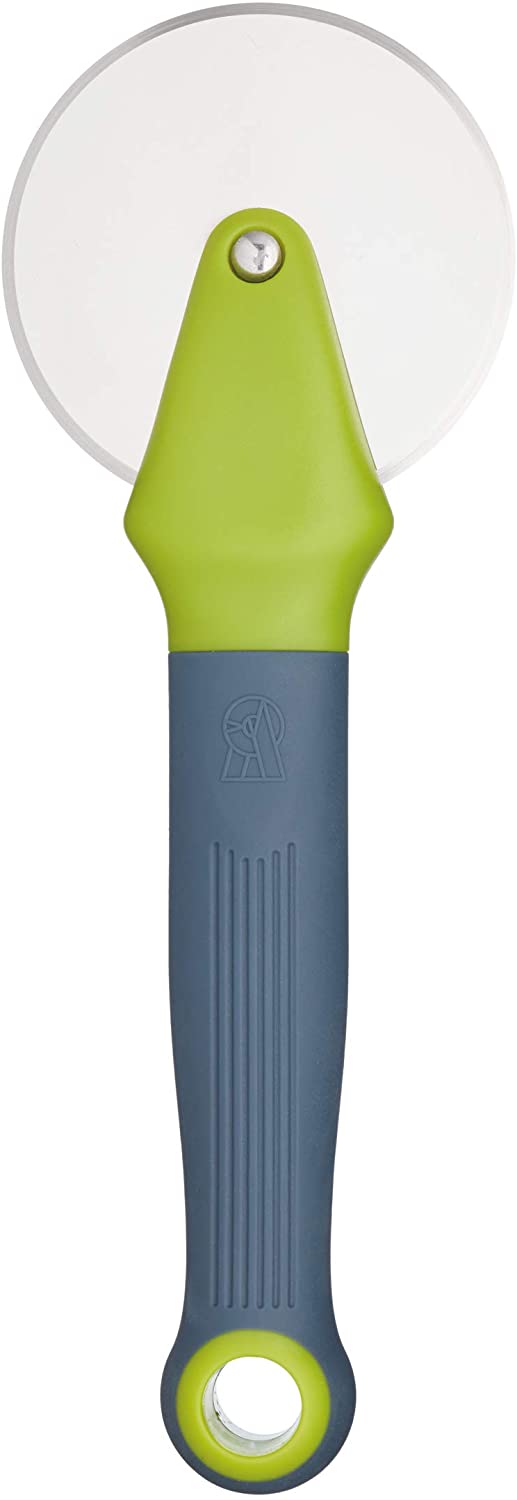 KitchenCraft Colourworks CWBRPIZGRN Stainless Steel Pizza Cutter Apple
