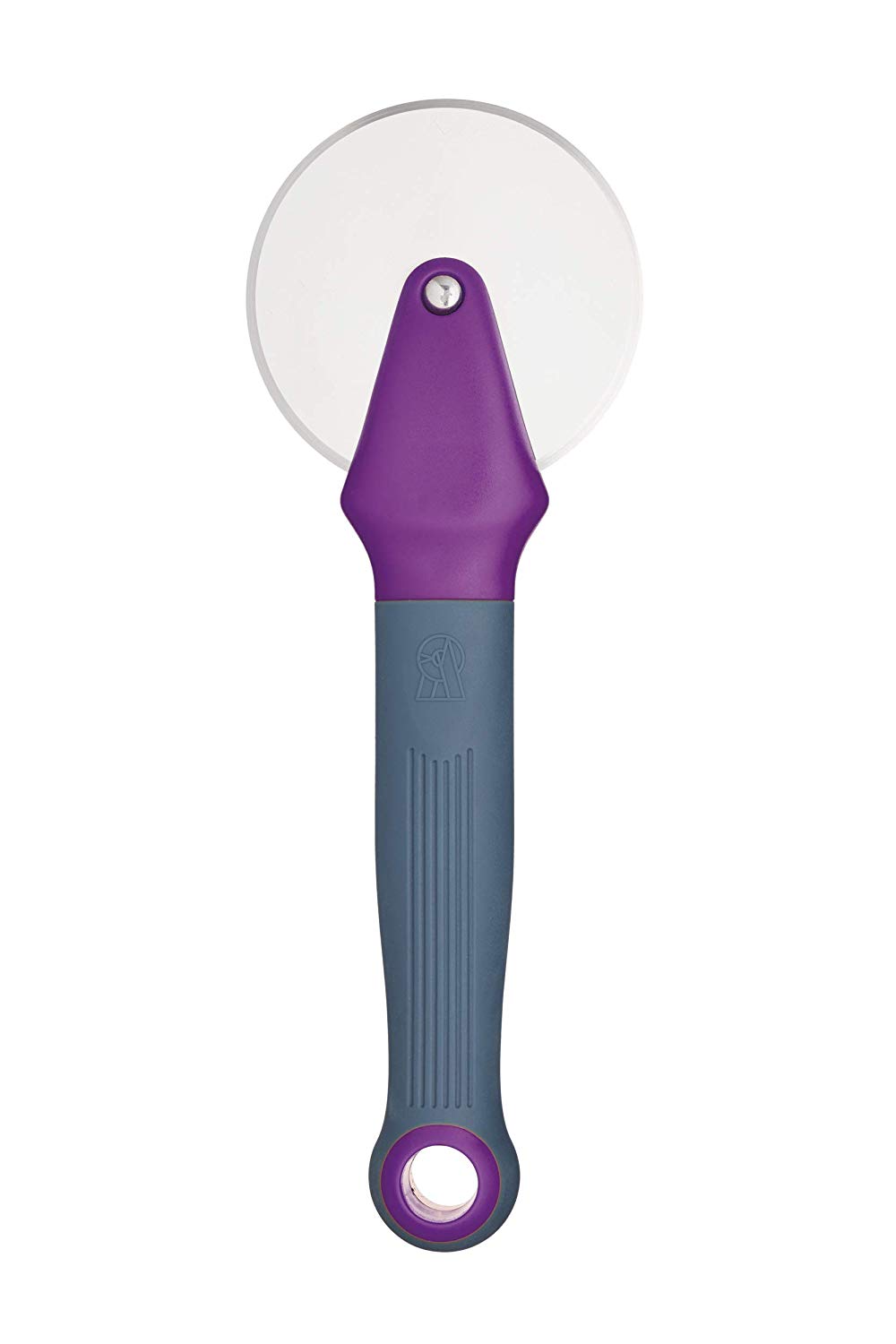 KitchenCraft Colourworks Cwbrpizpur Stainless Steel Pizza Cutter Plum