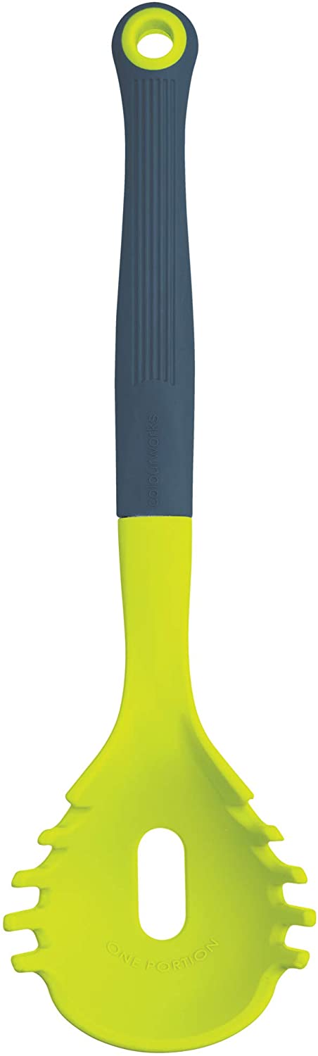 KitchenCraft Colourworks CWBRSPAGRED Silicone Multi Pasta Spaghetti Measurer, Cerise