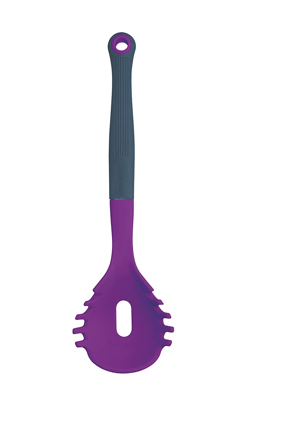 KitchenCraft Colourworks Cwbrspagpur Silicone Multi Pasta Spaghetti Measurer, Plum