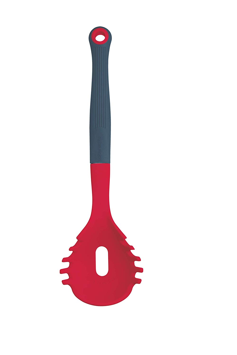 KitchenCraft Colourworks CWBRSPAGRED Silicone Multi Pasta Spaghetti Measurer, Cerise
