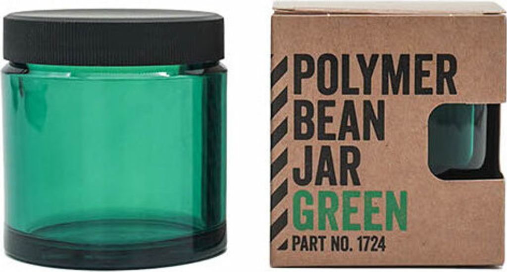 Comandante Polymer Bean Jar Bean Container with Lid Green