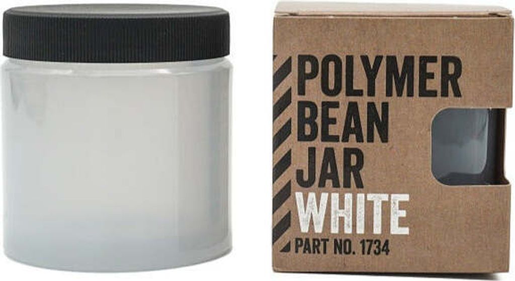 Comandante Polymer Bean Jar Bean Container with Lid White