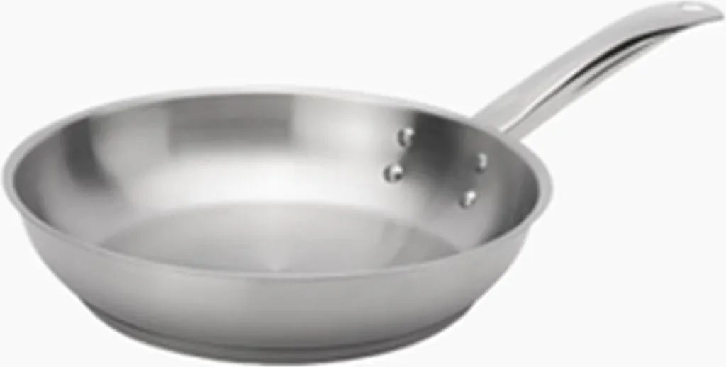 Combisteel stainless steel frying pan, 2.3 liters