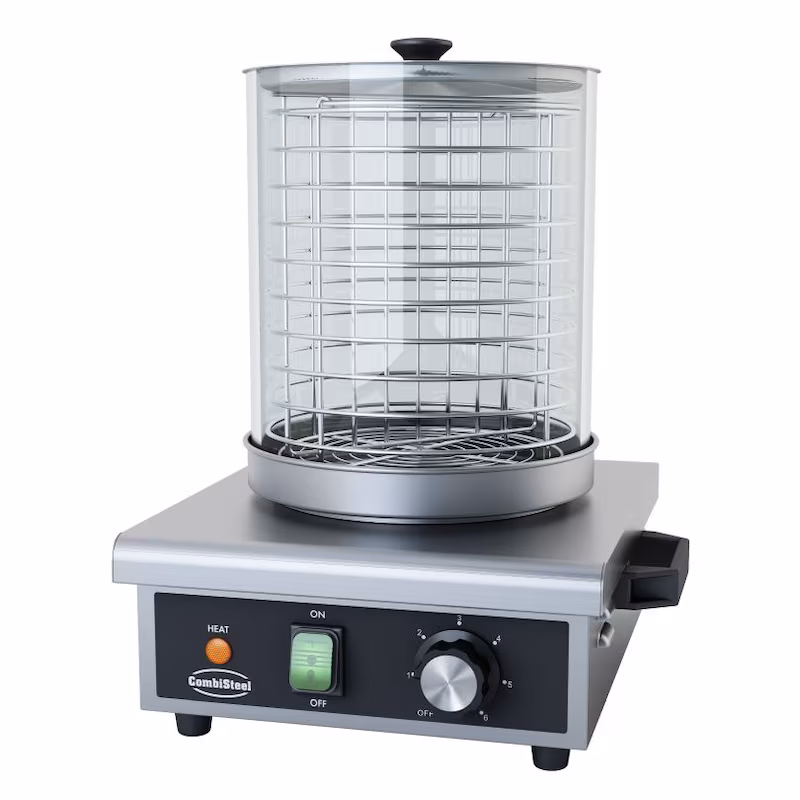 Combisteel Hot Dog Steamer Sausage Warmer as a Tabletop Device