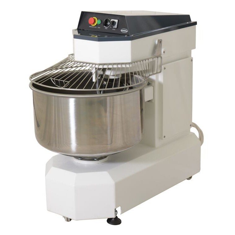 Combisteel planetary mixer with 4 hooks and 400V 100 liter capacity