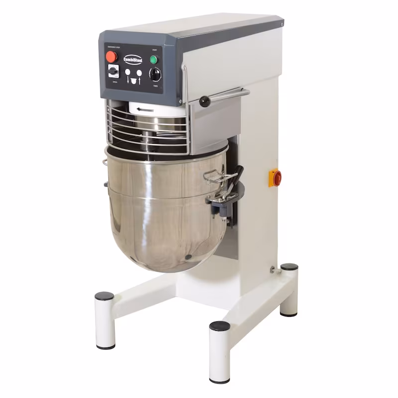 Combisteel planetary mixer with 4 hooks and 400V 60 liters