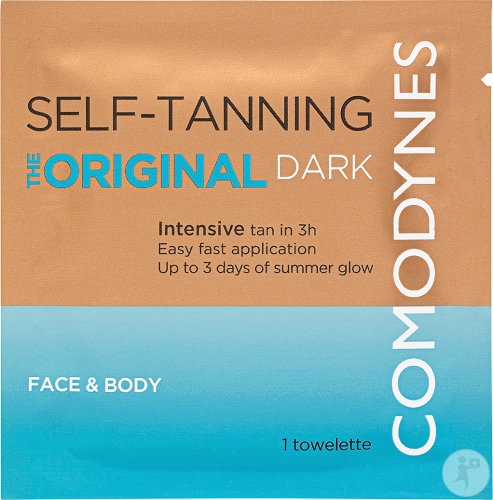 Comodynes Intensive Self Tanning Wipes Pack 8 single doses