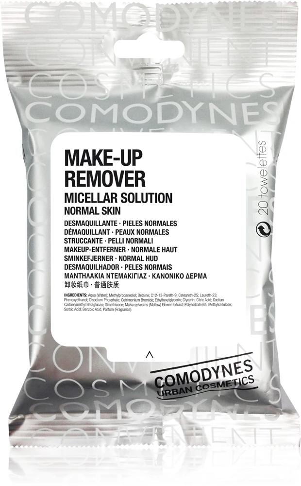 Comodynes Make-up Remover Micellar Solution make-up removal wipes for normal skin