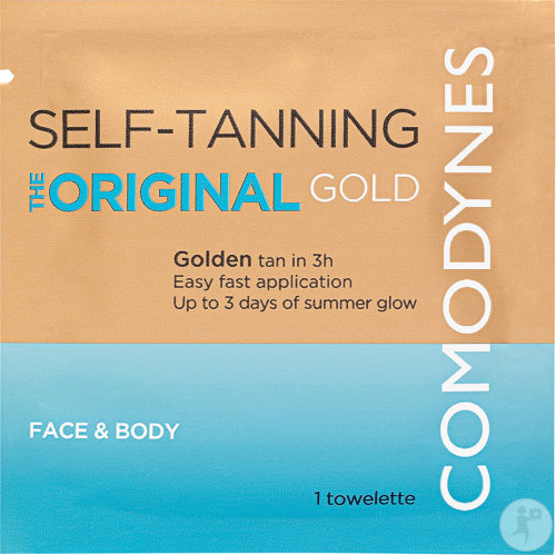 Comodynes Self-Tanning Self-Tanning Wipes Original Gold 8 pieces