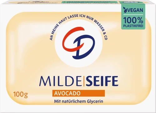 Compact disc Mild soap bar avocado, 100 g
