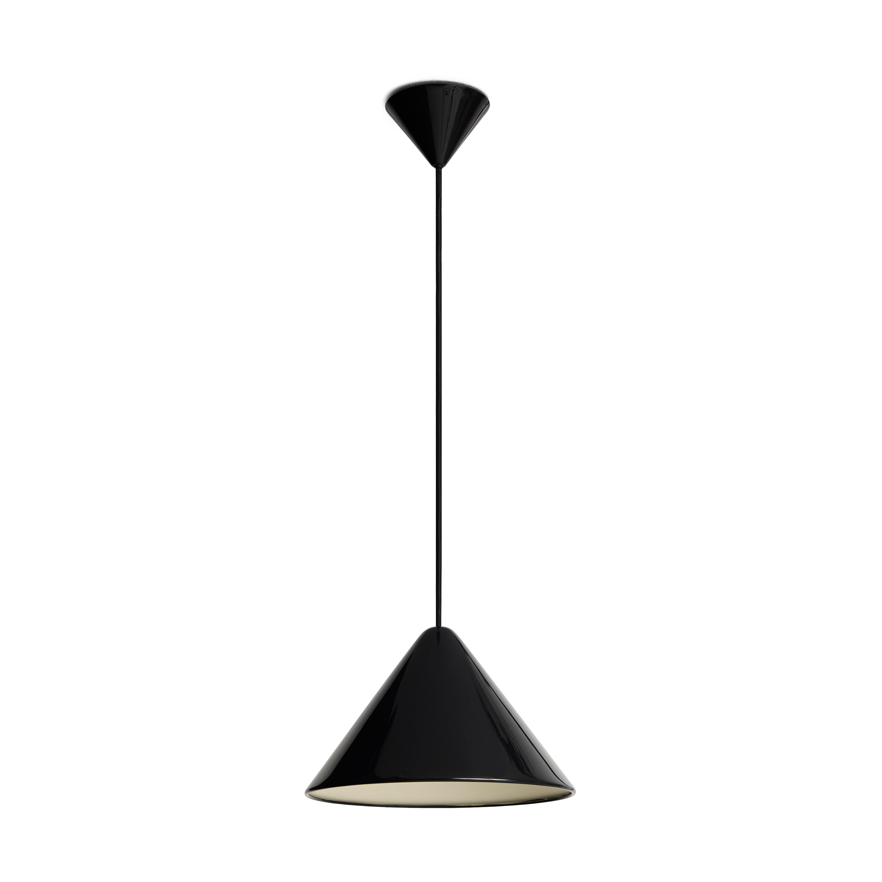 HAY Compass Pendant 26 cm, Soft black
