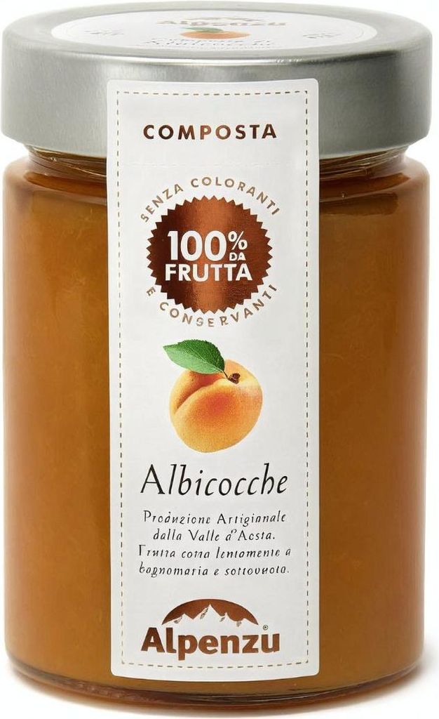 Apricot Fruit Spread 100%, 350g, Alpenzu