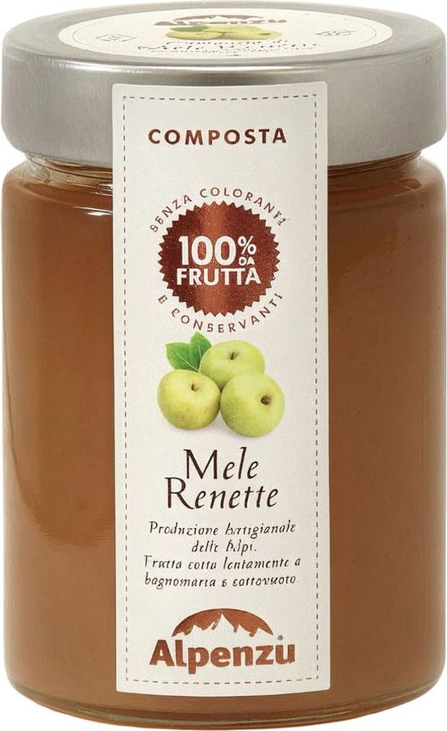Renette Apple Fruit Spread 100% Fruit, 350g, Alpenzu