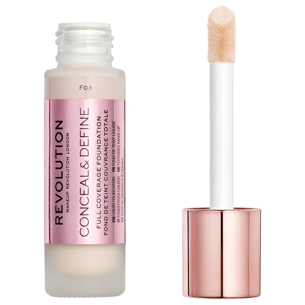 Revolution Conceal & Define Foundation, F0.1