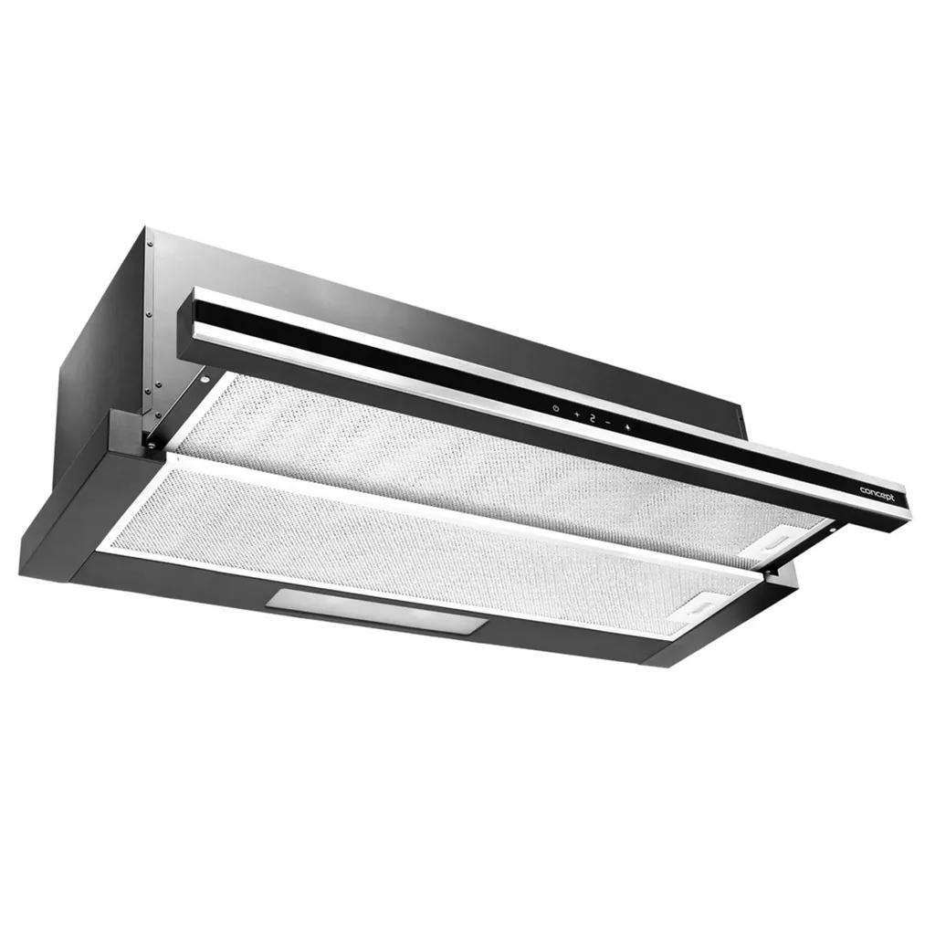 Concept OPV3890, 620 m³/h, ducted/recirculating, 68 dB, 65 cm, 70 cm, semi-recessed (pullout)