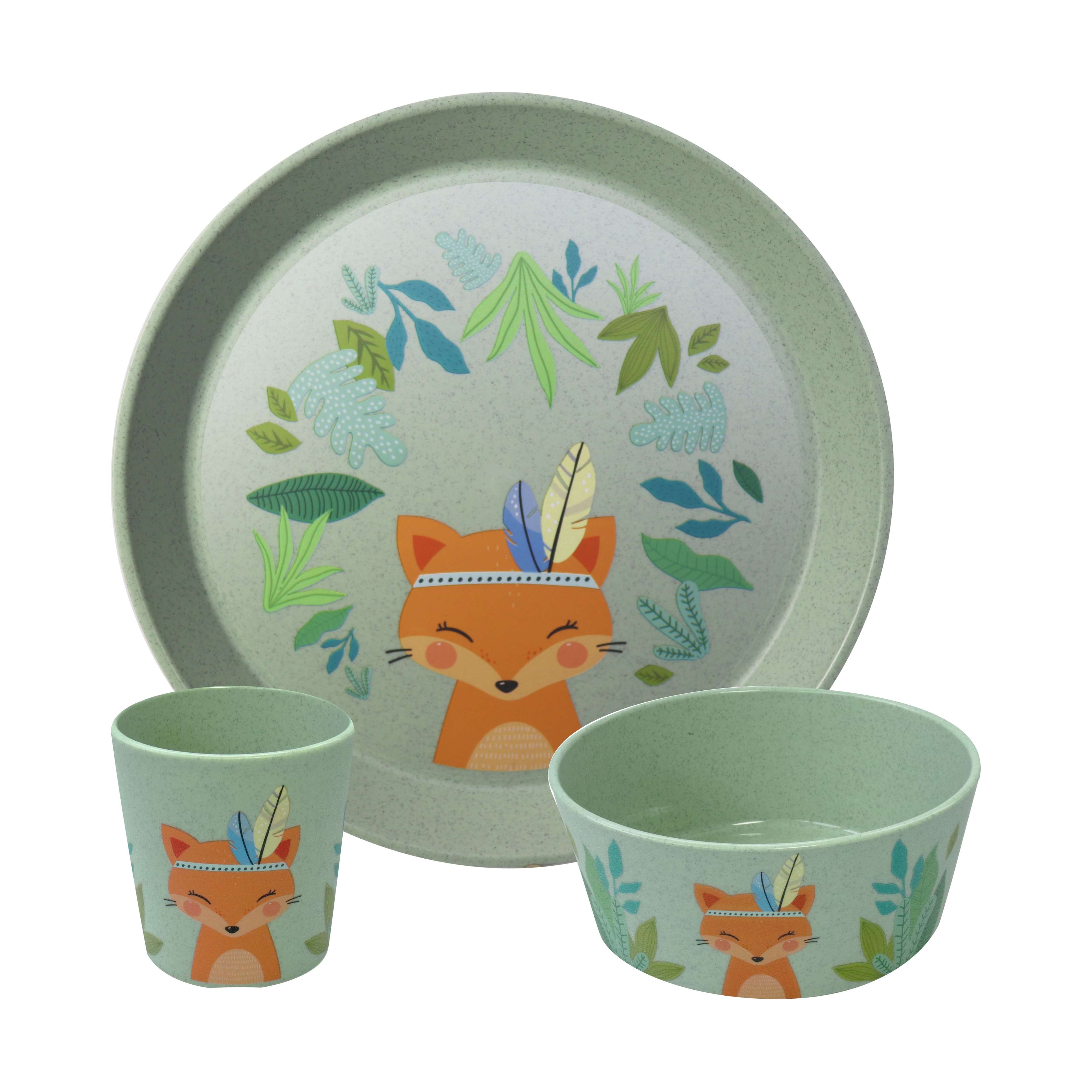 Koziol Connect children's tableware, 3-piece set