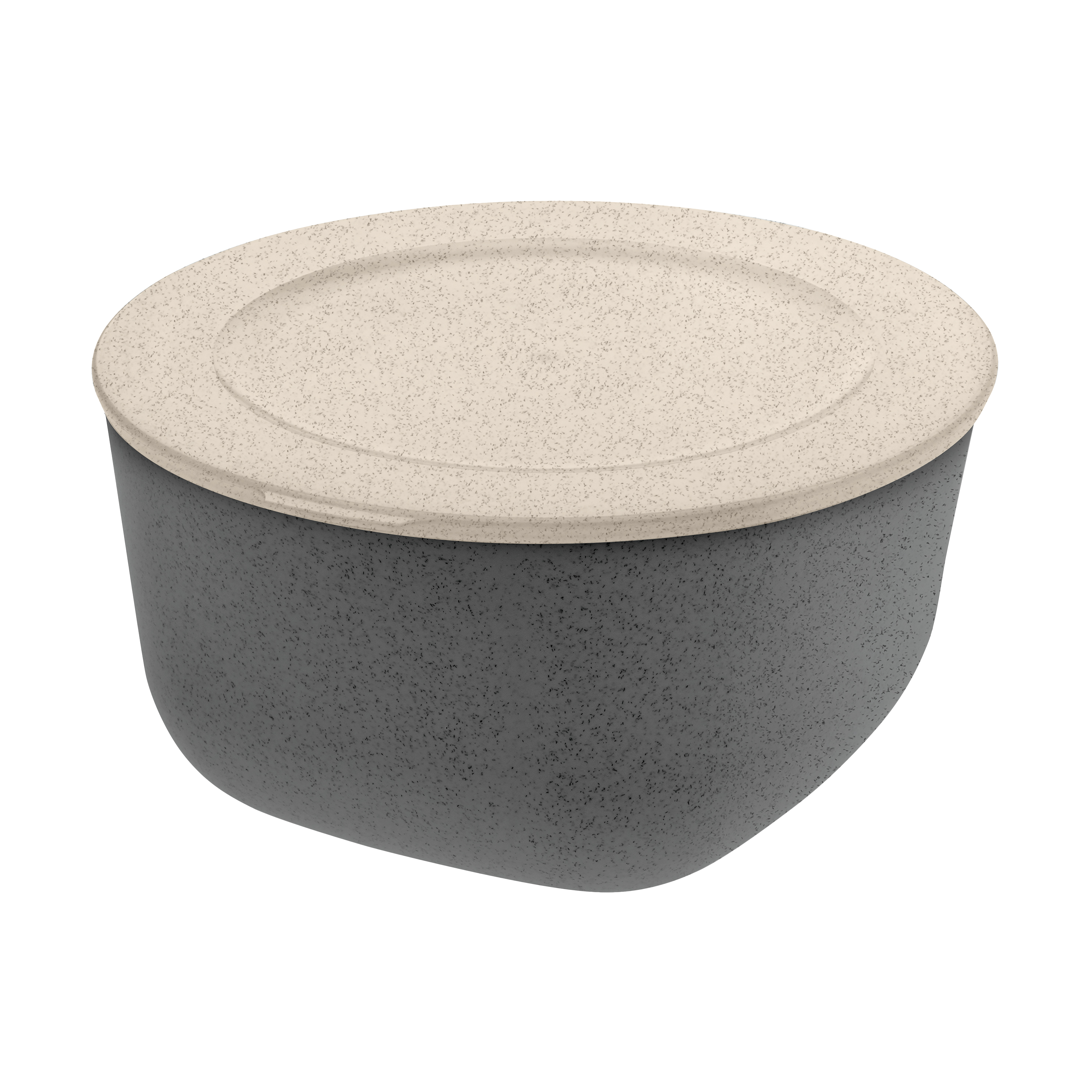 Koziol Connect bowl/dish with lid 2 L biocircular thermoplastic