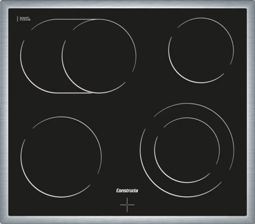 Neff Constructa CM 323052 Glass ceramic field stainless steel