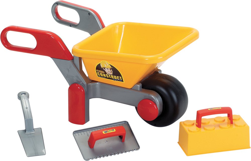Wadder Construction Wheelbarrow Filled Set Of