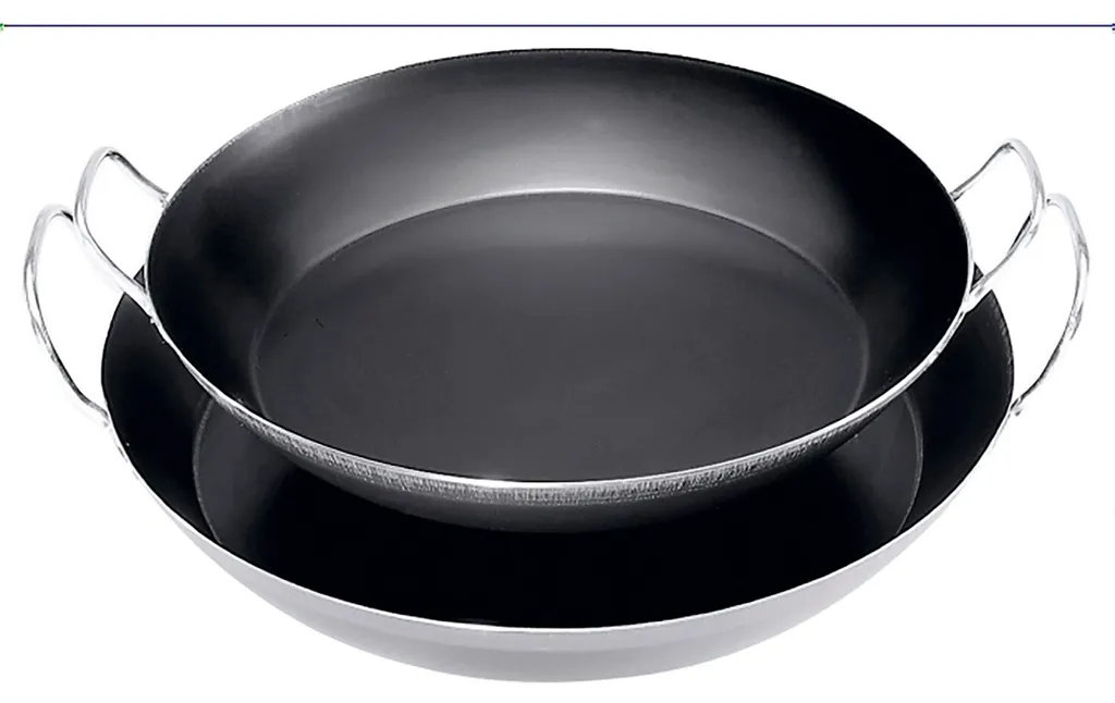 CONTACTO Paella iron pan, height: 40 mm