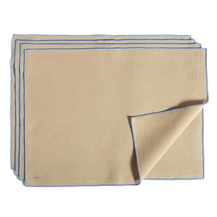 HAY Contour Place Mat 34 X 46Cm 4-Pack
