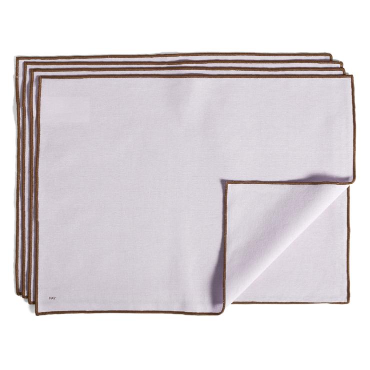 HAY Contour Place Mat 34 X 46Cm 4-Pack