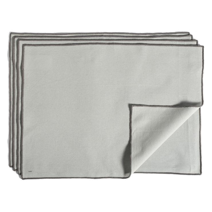 HAY Contour Place Mat 34 X 46Cm 4-Pack
