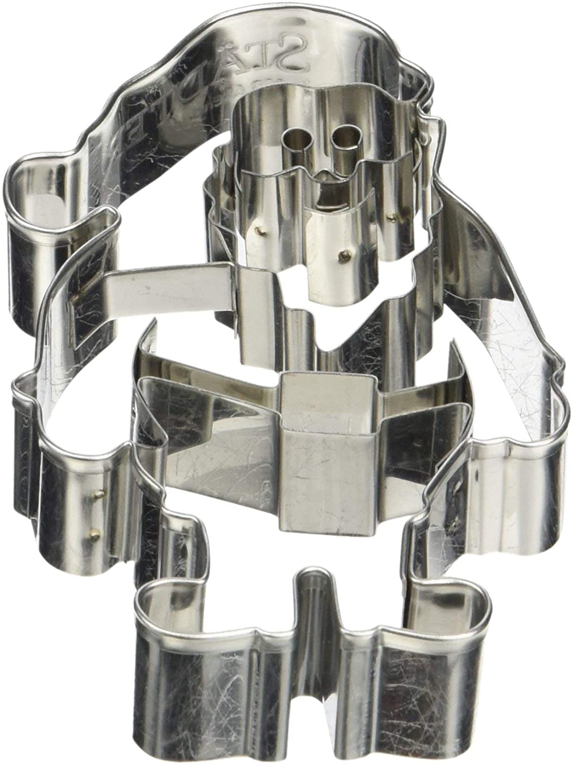 Staedter Cookie Cutter Santa 9 cm Stainless Steel