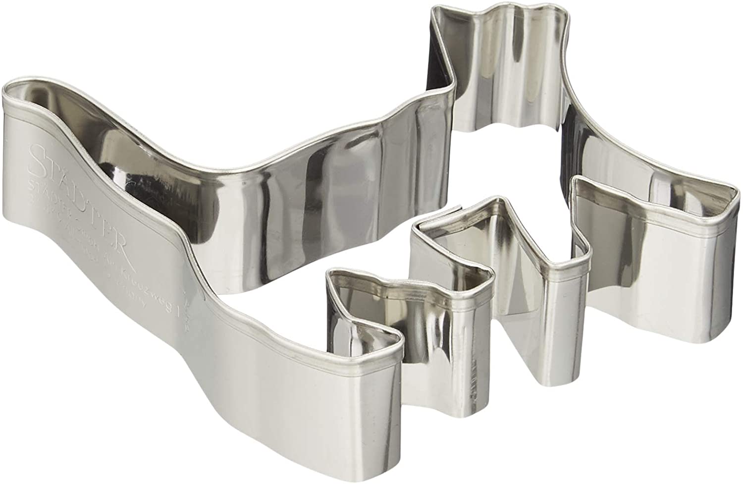 Staedter Städter Stainless Steel Cat Cookie Cutter 30 x 30 x 30 cm