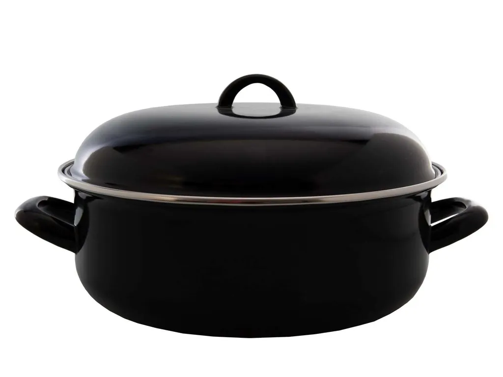 Cookinglife Cooking roaster enamel Ø 24 cm / 4 liters