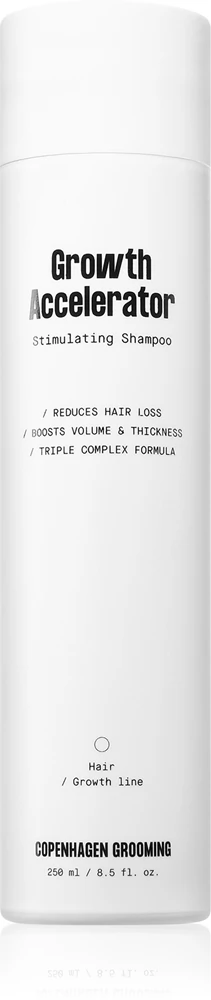 Copenhagen Grooming Growth Accelerator Shampoo Activator shampoo for hair growth and strengthening from the roots out