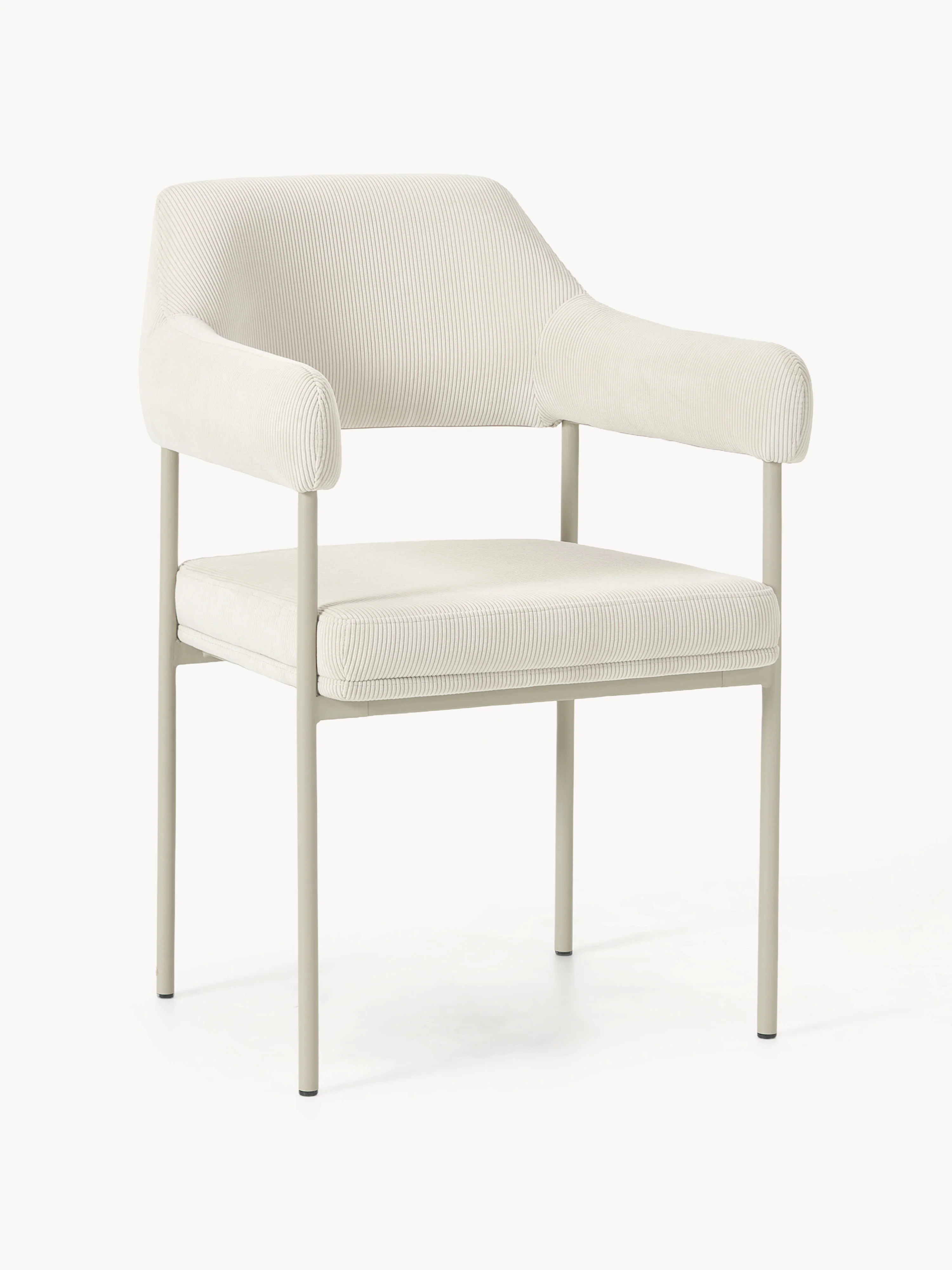 Westwing Collection Zoe corduroy armchair