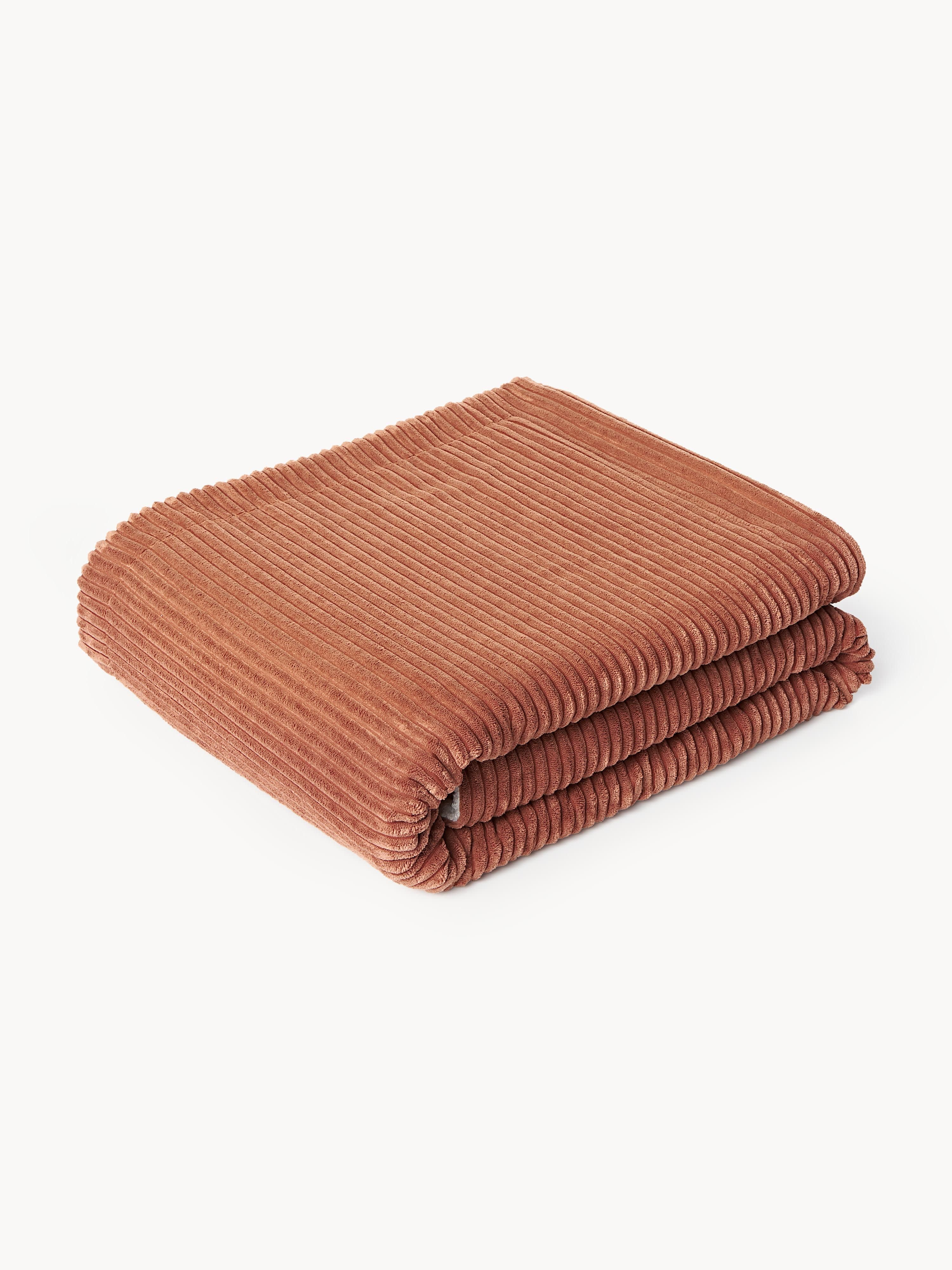Westwing Collection Kylen corduroy throw blanket