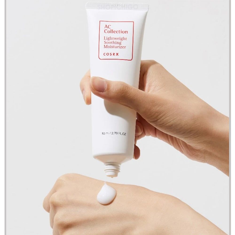 COSRX AC Collection Lightweight Soothing Moisturizer Face Cream, 80 ml