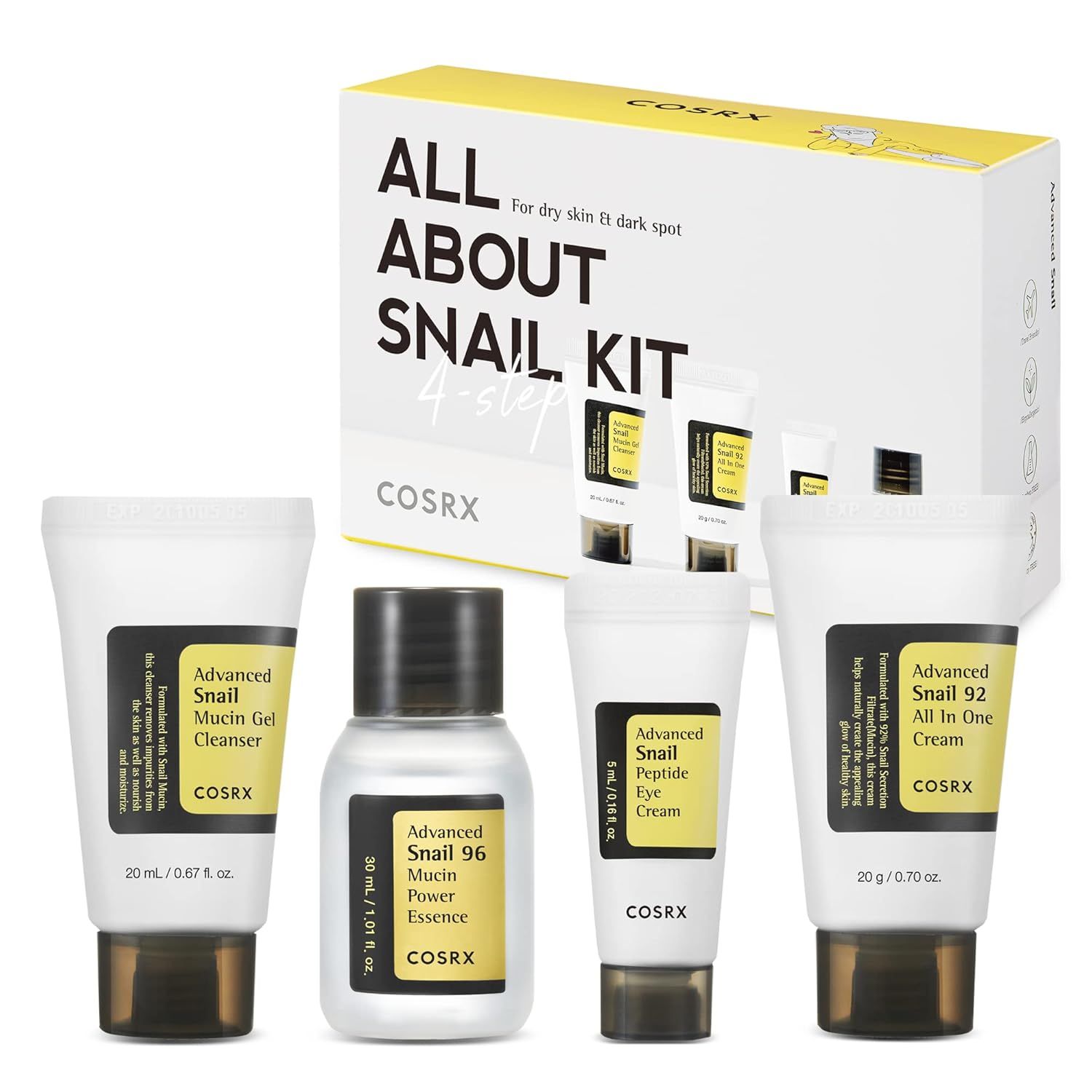 COSRX All About Snail Kit 4 St