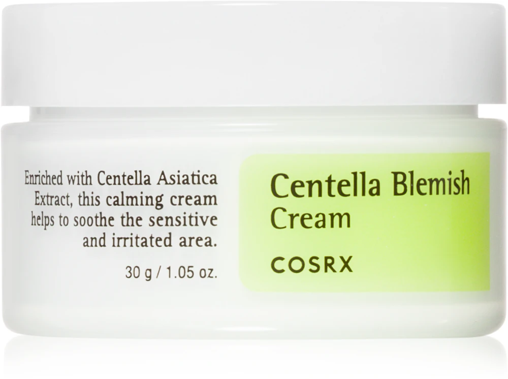 Cosrx Centella Blemish Cream nourishing and soothing cream for skin redness