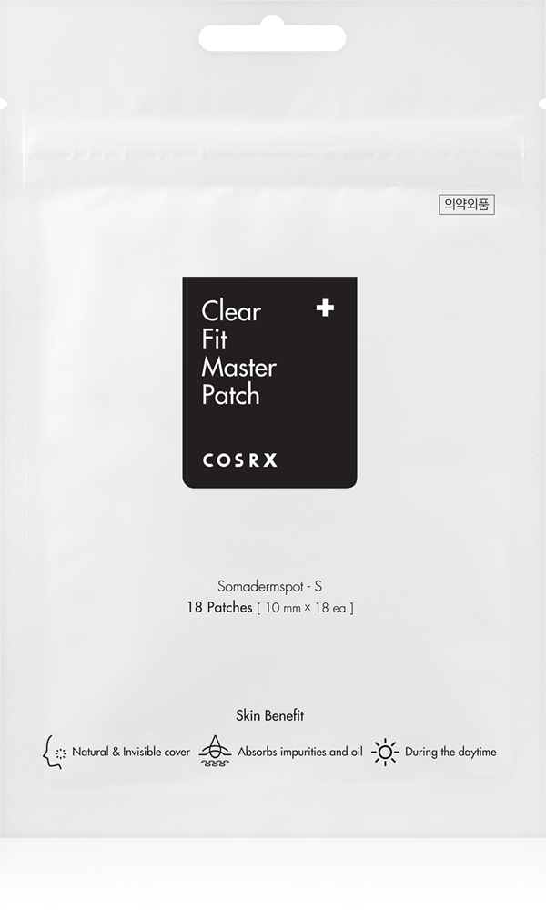 Cosrx Clear Fit Master Patch cleansing plaster for impure skin